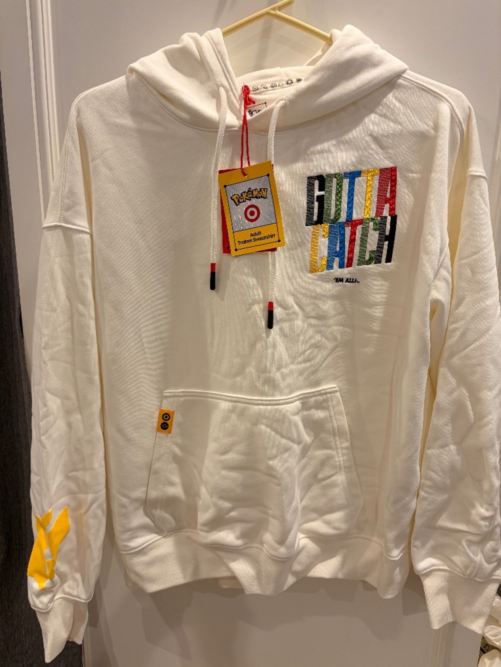 Pokemon x Target Cream Hooded Sweatshirt - Unisex Size XS